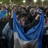 Protest turns chaotic near Congress
