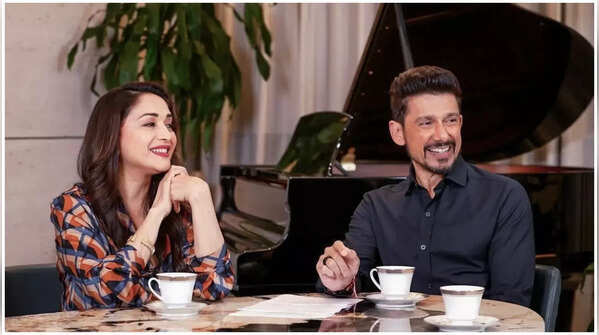 Madhuri Dixit and Dr. Shriram Nene
