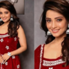 Bright Red Chikankari Suit