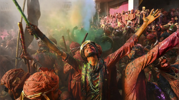 Lathmar holi of Barsana