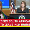 Article image for: Angry US KICKS OUT 'Obscene' South African Envoy: 'Can't They Criticise Trump?' State Dept Asked
