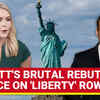 Article image for: 'France Would Be Speaking German...': Leavitt Shuts Down French Leader On <i class="tbold">statue of liberty</i> Return