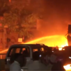 Aftermath of clashes 