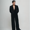 Vijay Varma: All-black embroidered elegance