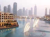 Dubai Fountain dances to Whitney's song!