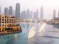 Dubai Fountain dances to Whitney's song!