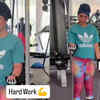 Sticking to Her Workout Routine
