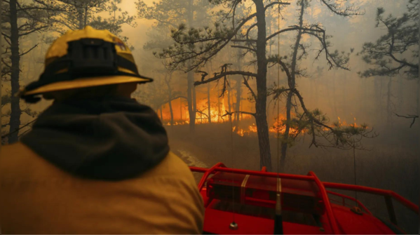 Two active fires in Burke County, Stokes County