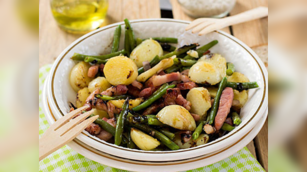 Potato & green bean salad