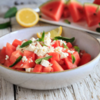 Watermelon feta salad