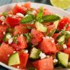Cucumber and mint salad