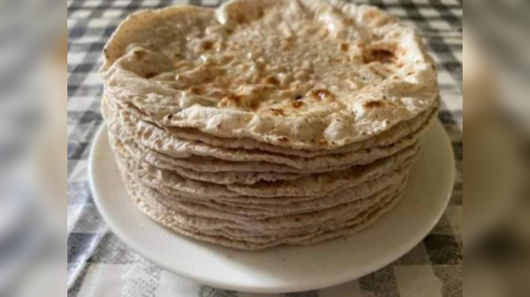 Oat flour roti