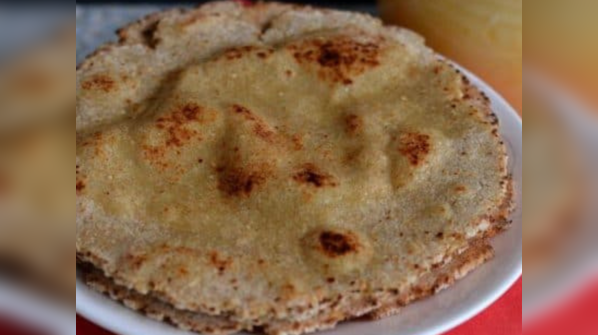 Quinoa flour roti