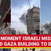 Article image for: ON CAM: Terrifying Scenes As IDF Bombs Hit Gaza Complex; Israel Vows 'Heavy Price' I Details