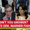 Article image for: U.S Senate Clash: Tulsi Ambushed, Refuses To Answer Democrat Senator Warner | Watch Epic Fight