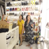 ​Yuvika's grand walk-in wardrobe