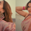 Pretty in Pink Silk Saree