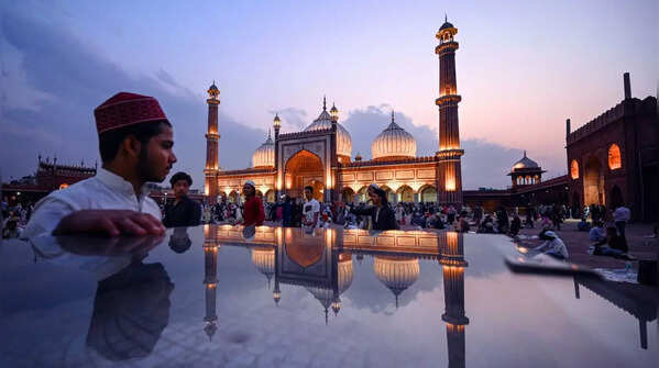 Serene prayers at Jama Masjid