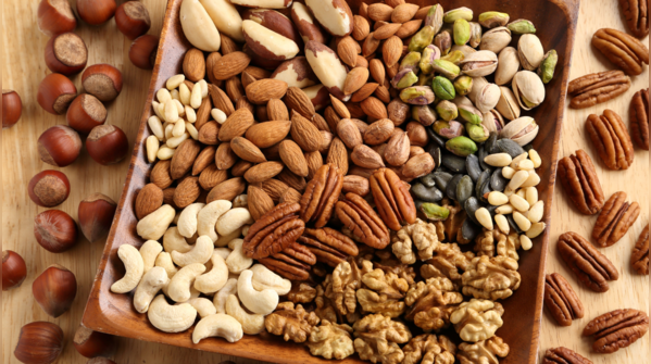 Eat a handful of soaked nuts and seeds