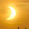 Partial solar eclipse in Europe