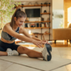 Few minutes of gentle stretching is enough to keep you active