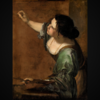 ‘Self-Portrait as the Allegory of Painting’ by Artemisia Gentileschi 