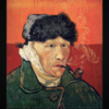 ‘Self-Portrait with Bandaged Ear’ by Vincent van Gogh 