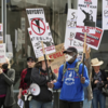 'We're living in a fascist state,' protester says