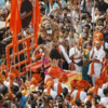 Cultural procession in Thane