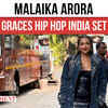 Article image for: Malaika Arora Graces Hip Hop India Set