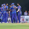 MI vs KKR IPL Live Score: Debutant Ashwini takes four-for as MI bowl KKR out for 116