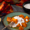 Steamed sweet potato bites 
