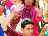 Abhishek @ 'Bol Bachchan' shoot