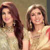 Dimple Kapadia & Twinkle Khanna