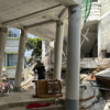 Health infrastructure in ruins