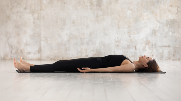 Corpse pose (Savasana)