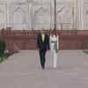 Trumps exploring the Taj Mahal