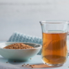 Start the day with warm lemon water + soaked fenugreek seeds