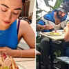 Holiday pics noticed by eagle-eyed fans