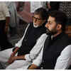 Manoj Kumar's funeral: Amitabh Bachchan arrives with son Abhishek Bachchan to pay respects to the late star