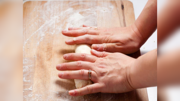 Rolling the dough too thin
