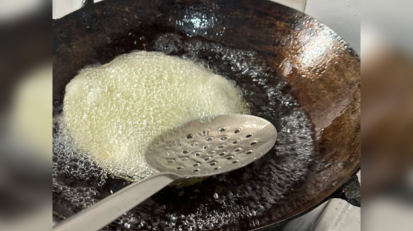 Incorrect frying temperature