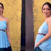 Regal in Dual Blue Anarkali