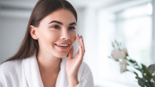 Healthy and plumped-up skin