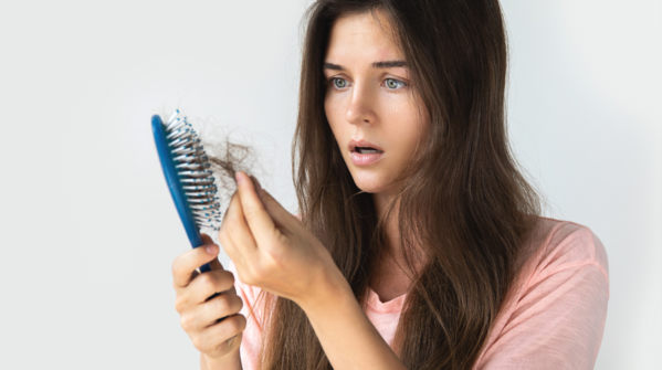 Hair loss all over the scalp may be tied to high cortisol levels
