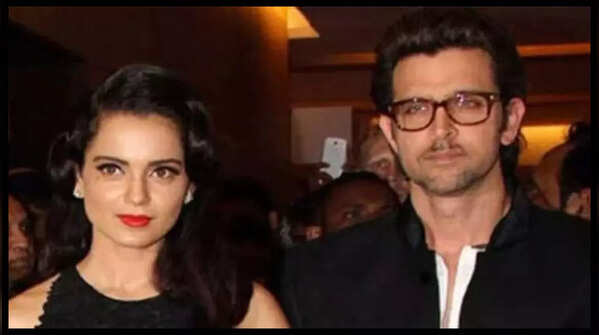 Hrithik Roshan and Kangana Ranaut