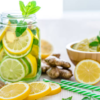 Lemon & mint detox water
