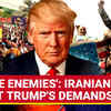 Article image for: 'No Talks, We're Enemies': Iranians Protest Against Trump, Israel Ahead Of Nuclear Dialogue In Oman