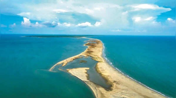 Historical accounts suggest that Ram-Setu was walkable on foot!