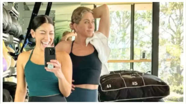 Glute bridges with band